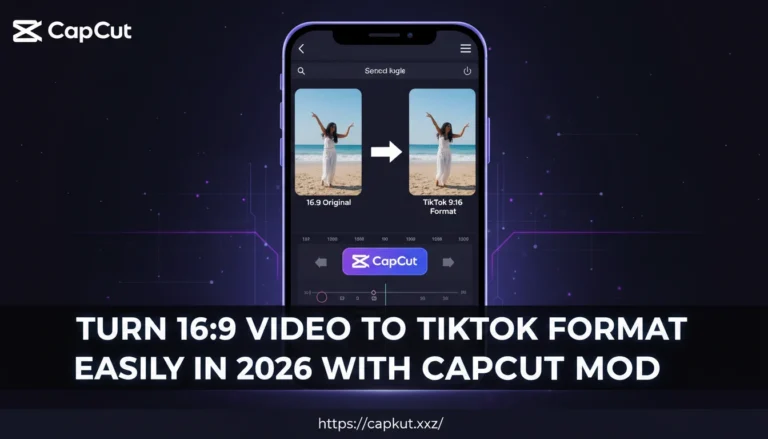 How to Turn 16:9 Video to TikTok Format CapCut Easily in 2026